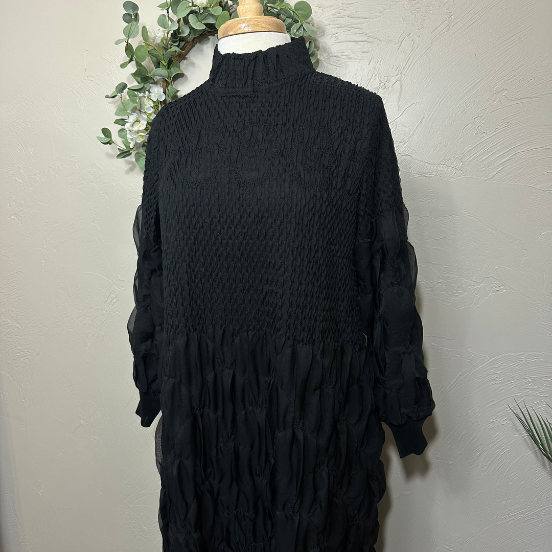 Liza Lou's Fancy Black Modest Dress