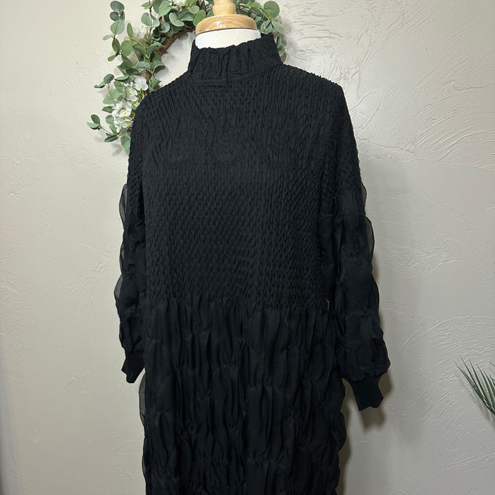 Liza Lou's Fancy Black Modest Dress