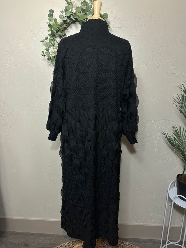 Liza Lou's Fancy Black Modest Dress