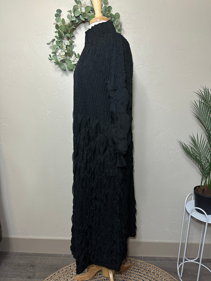 Liza Lou's Fancy Black Modest Dress