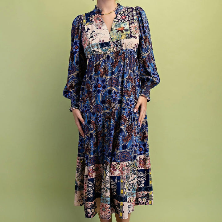 Liza Lou's Bianca Blue Dress