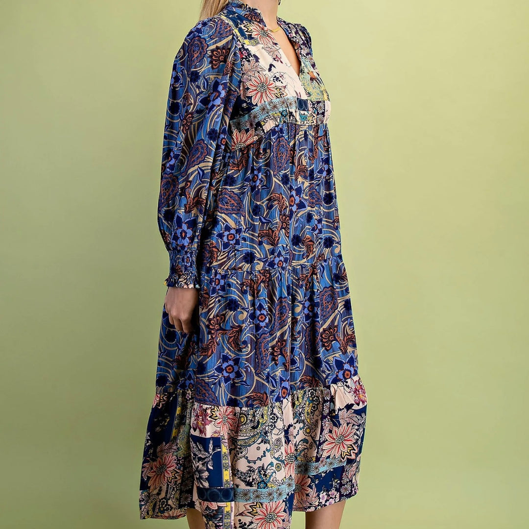 Liza Lou's Bianca Blue Dress