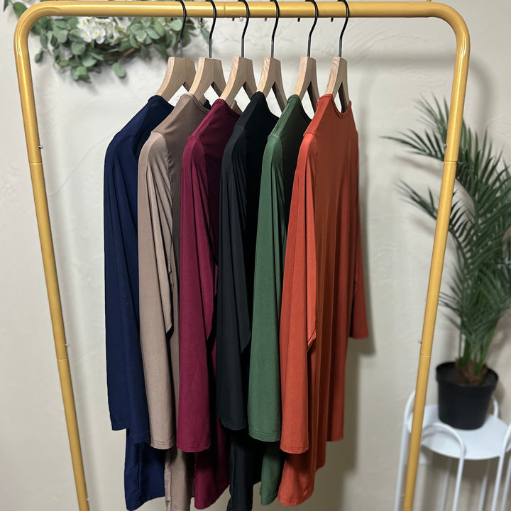 Women's Celeste Modest Layering Top 3/4 Sleeves