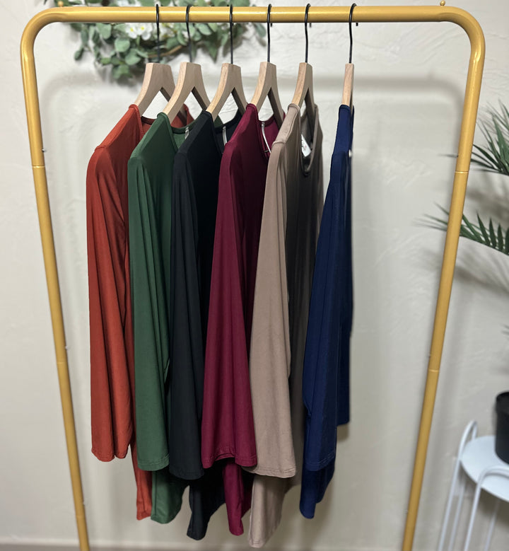 Women's Celeste Modest Layering Top 3/4 Sleeves