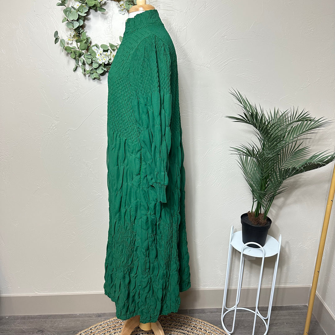 Liza Lou's Fancy Forrest Green Modest Dress