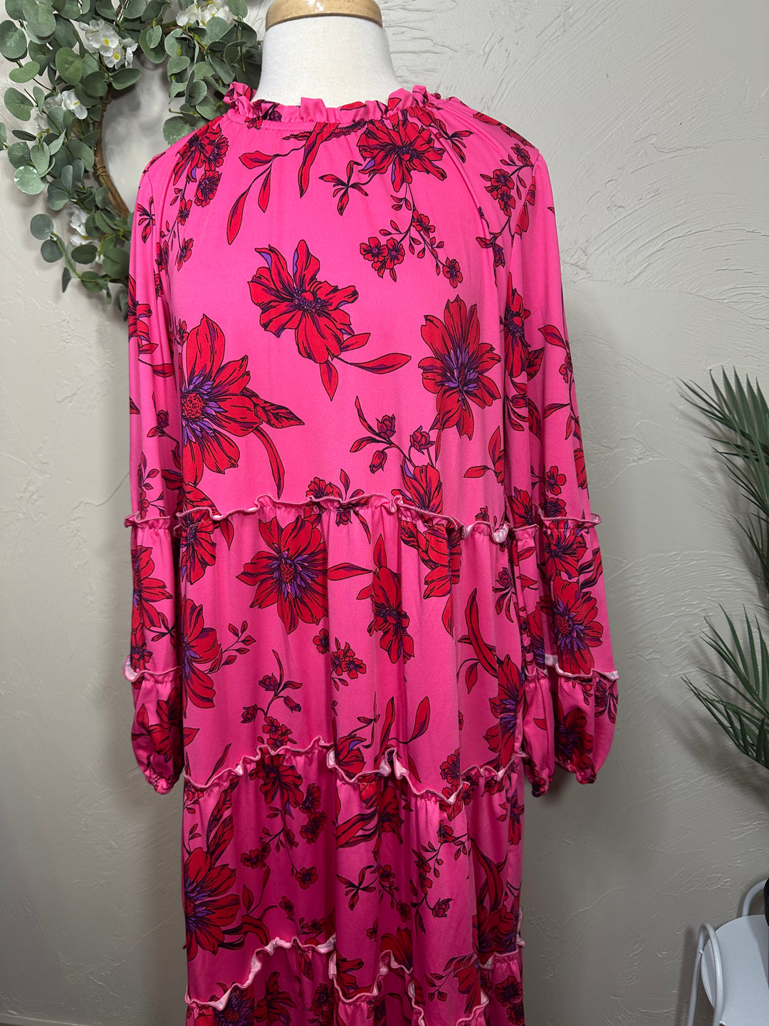Liza Lou's Pink Floral Dress