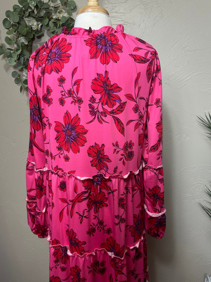 Liza Lou's Pink Floral Dress