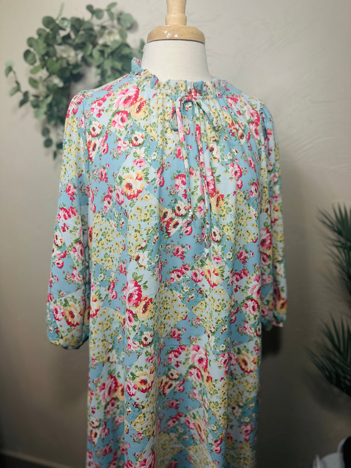 Liza Lou’s Flower Garden Modest Dress