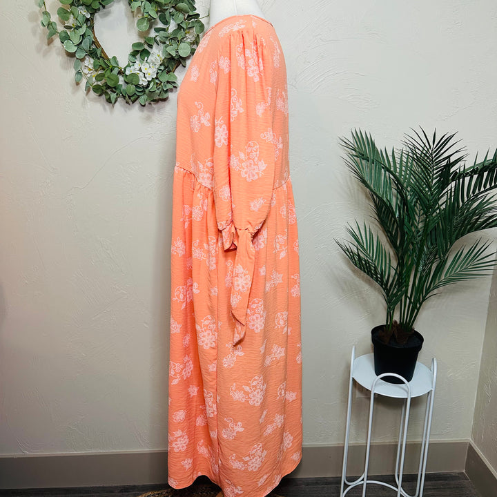 Liza Lou's Pretty As a Peach Modest Long Dress