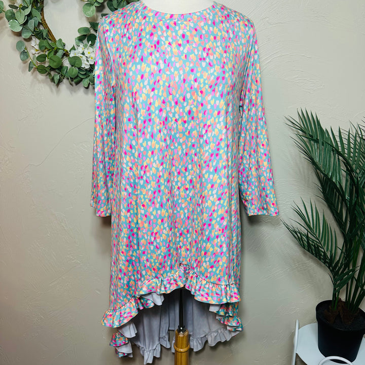 Pastel Abstract Spring Tunic