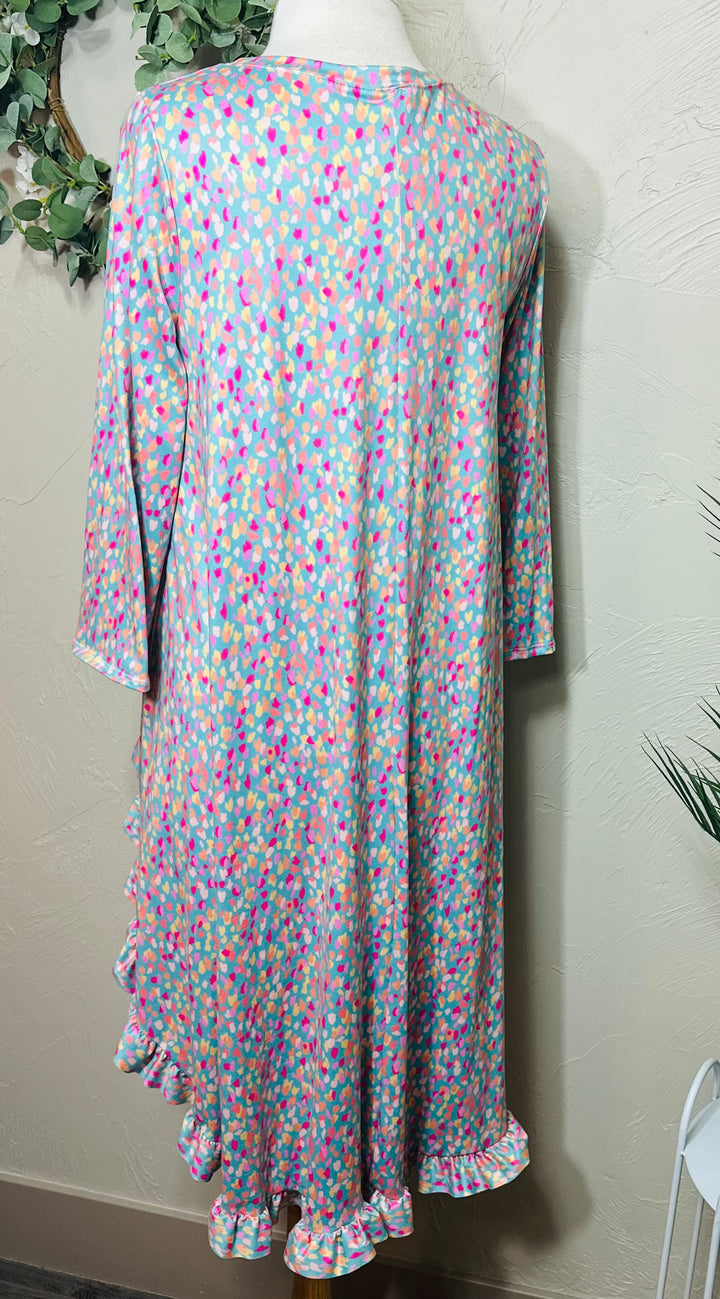 Pastel Abstract Spring Tunic