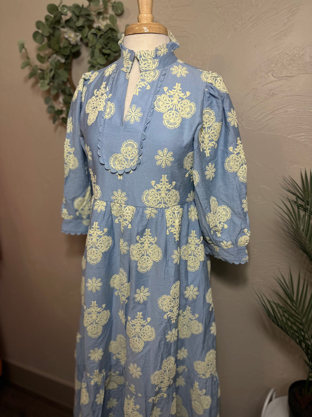Liza Lou's Sky Blue Fancy Dress