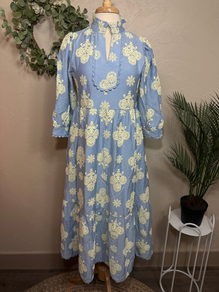 Liza Lou's Sky Blue Fancy Dress