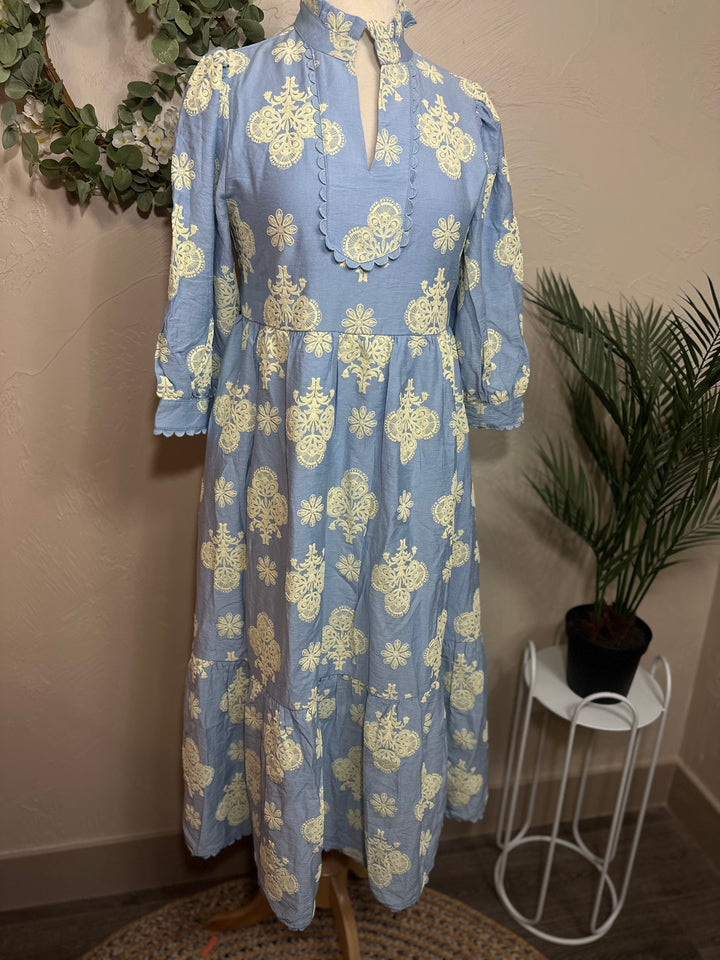 Liza Lou's Sky Blue Fancy Dress