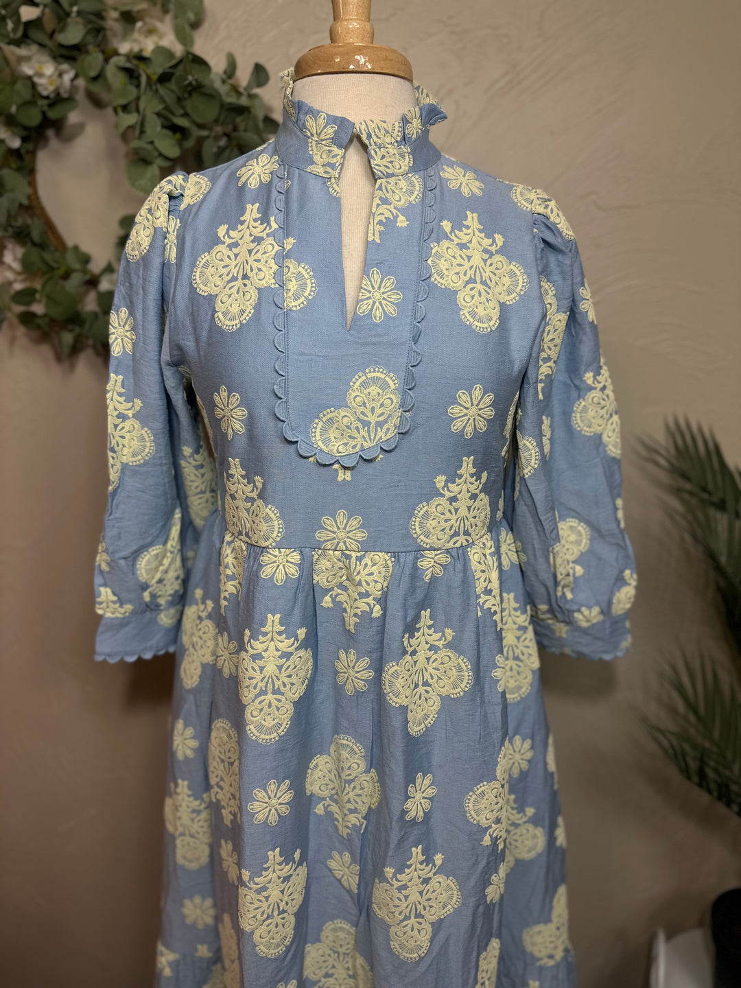 Liza Lou's Sky Blue Fancy Dress