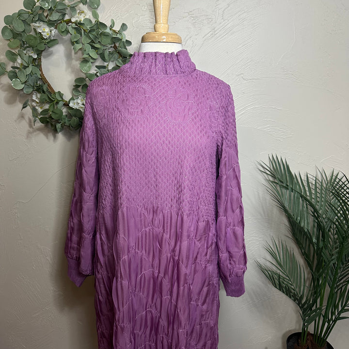 Liza Lou's Fancy Beautiful Lilac Modest Dress