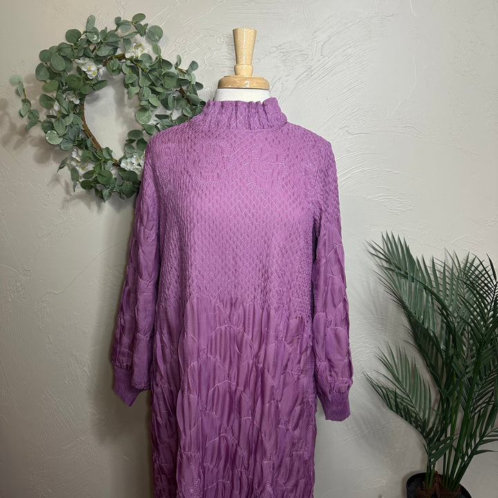 Liza Lou's Fancy Beautiful Lilac Modest Dress