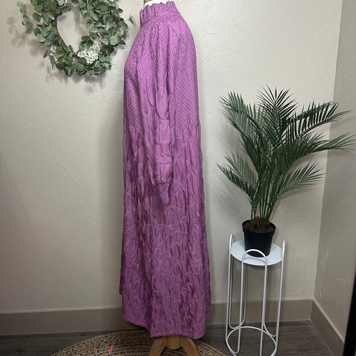 Liza Lou's Fancy Beautiful Lilac Modest Dress