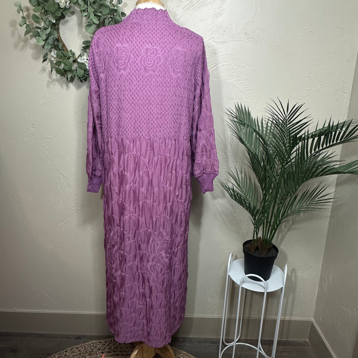 Liza Lou's Fancy Beautiful Lilac Modest Dress