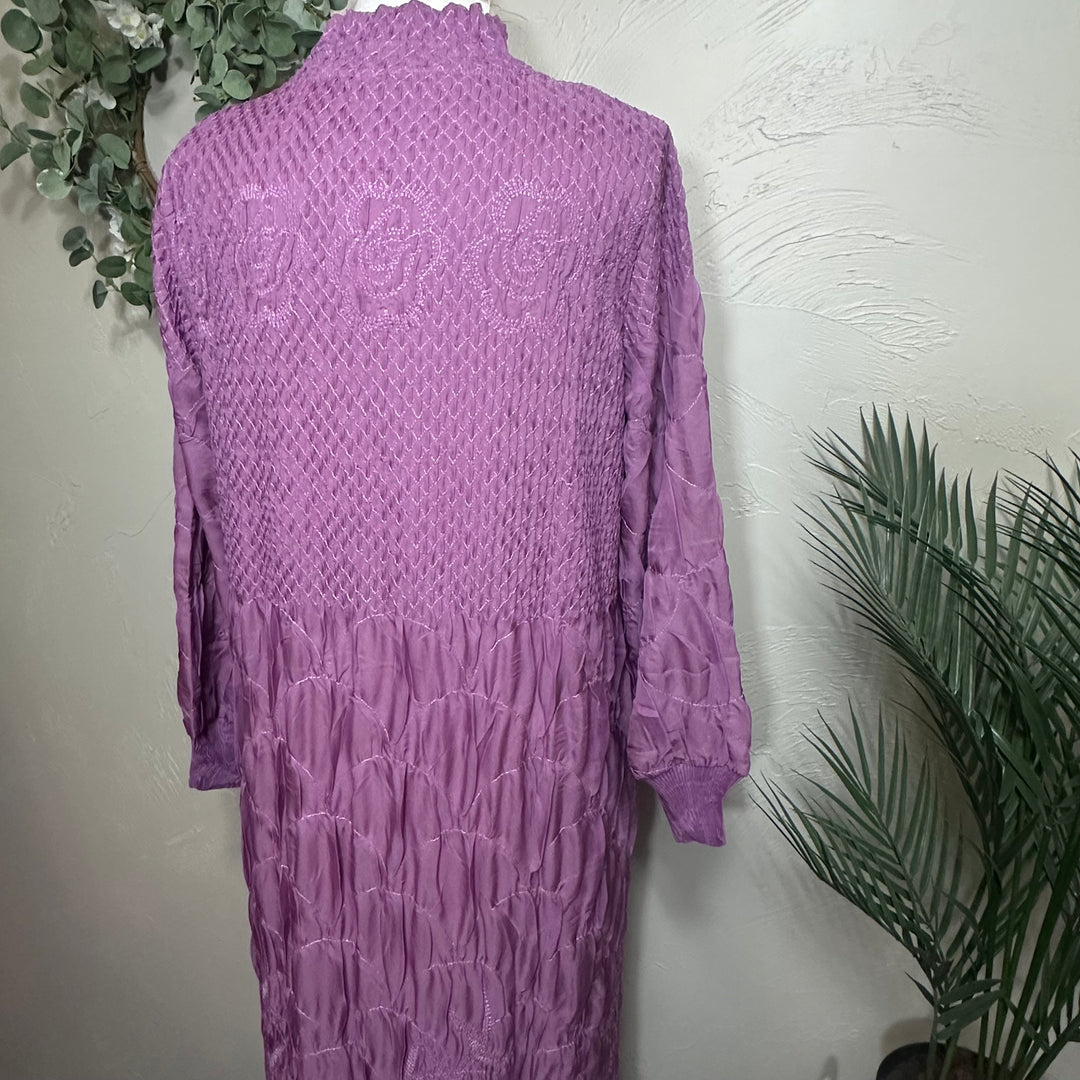 Liza Lou's Fancy Beautiful Lilac Modest Dress
