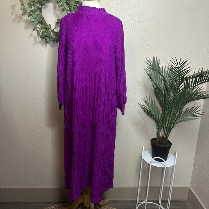Liza Lou's Fancy Beautiful Orchid Modest Dress