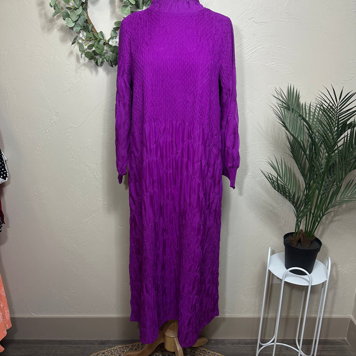 Liza Lou's Fancy Beautiful Orchid Modest Dress