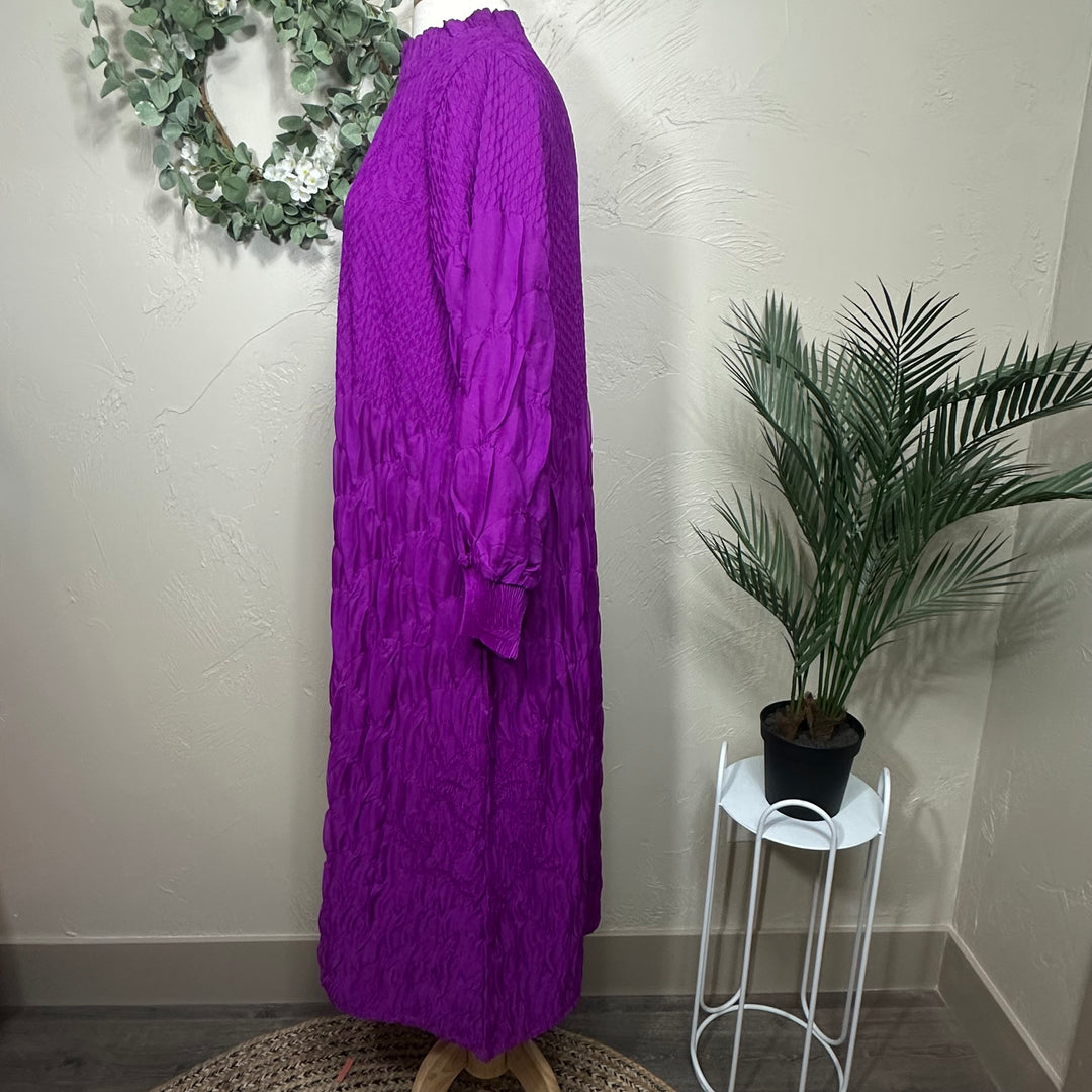 Liza Lou's Fancy Beautiful Orchid Modest Dress