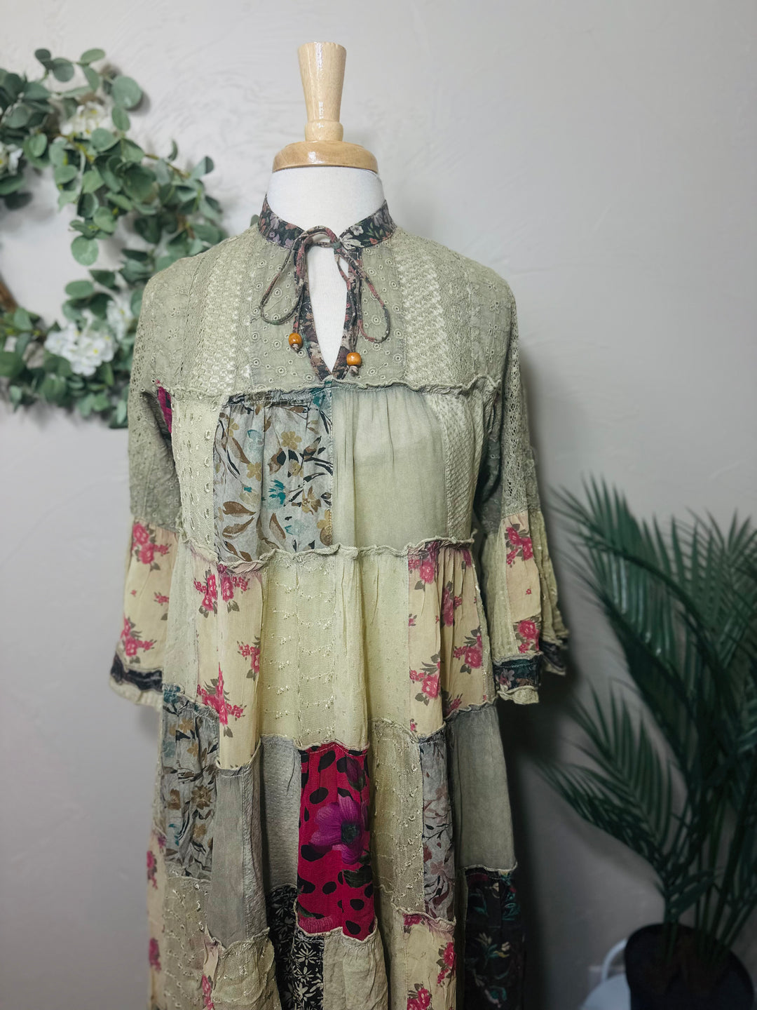 Liza Lou's Beautiful Timeless Latte Boho Dress