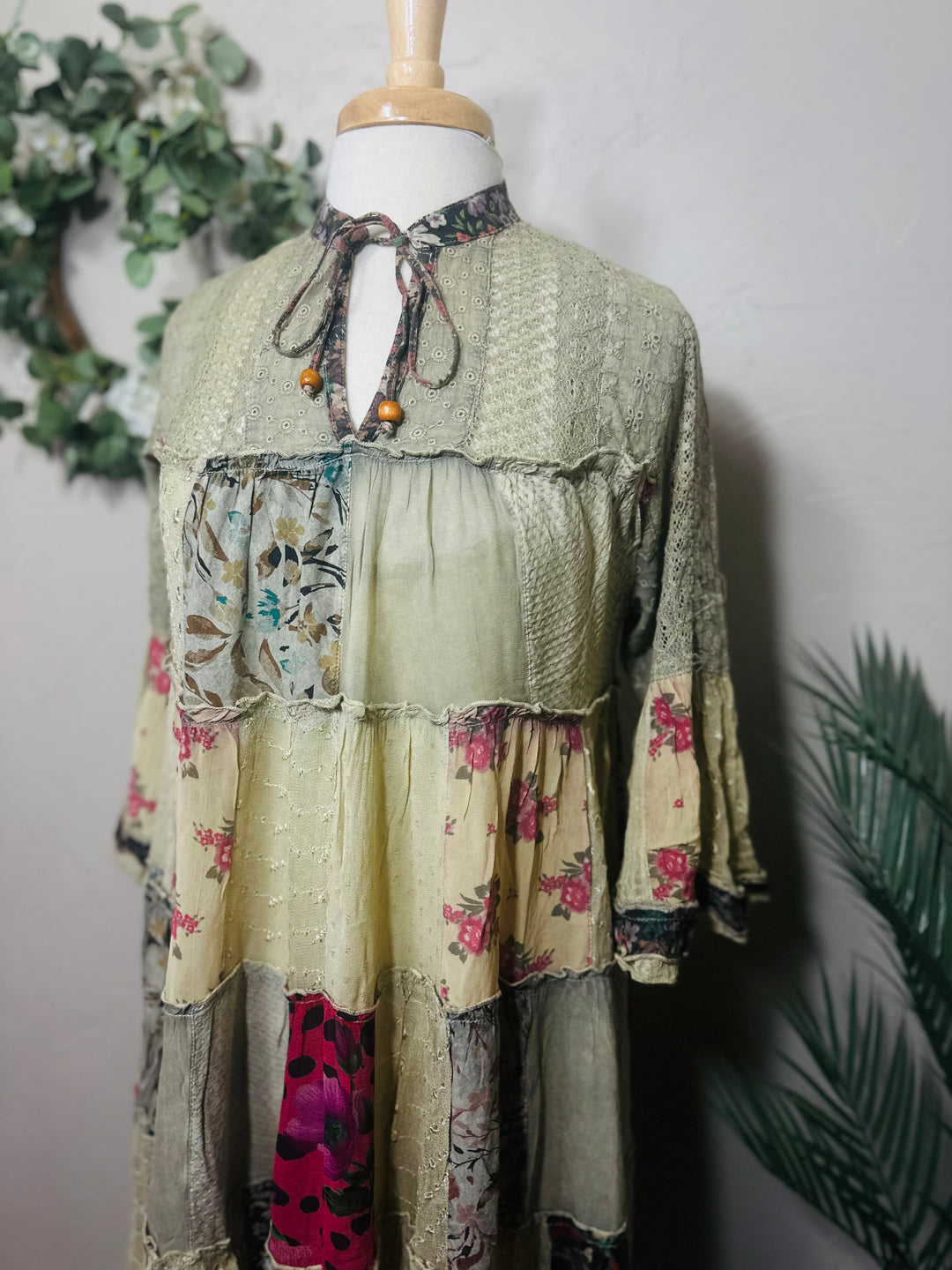 Liza Lou's Beautiful Timeless Latte Boho Dress