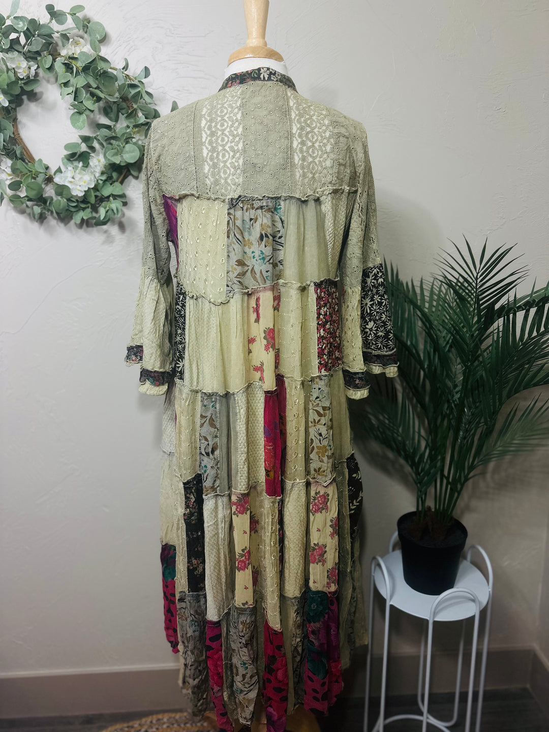 Liza Lou's Beautiful Timeless Latte Boho Dress