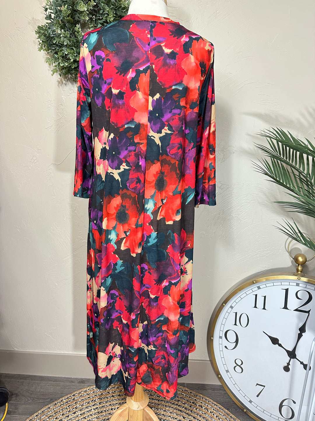 Liza's Vivian Floral Colorful Modest Dress