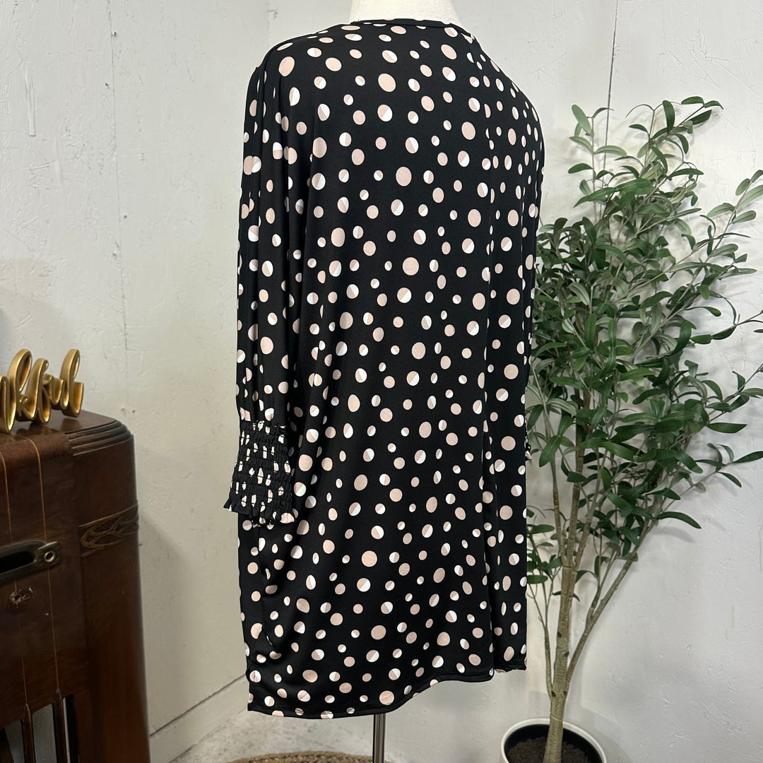 Liza Lou's Black Vivian Dolman Oversized Top