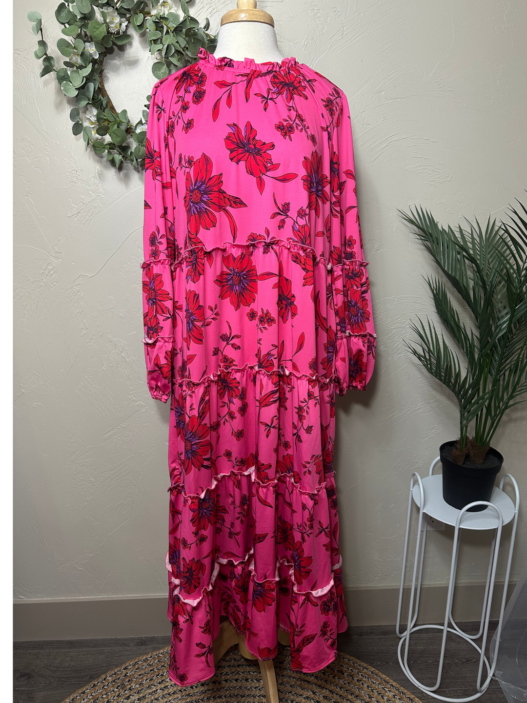 Liza Lou's Pink Floral Dress