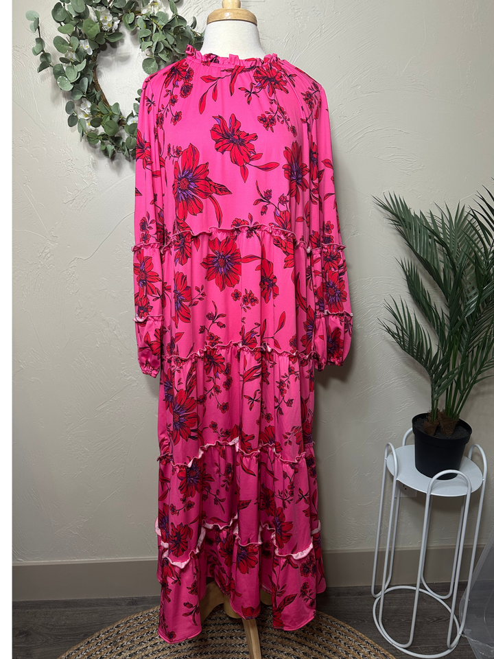 Liza Lou's Pink Floral Dress