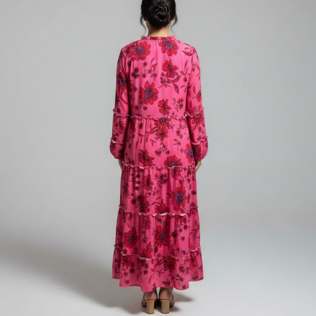 Liza Lou's Pink Floral Dress