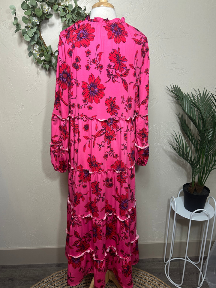 Liza Lou's Pink Floral Dress
