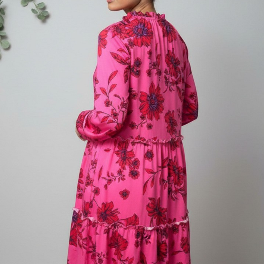 Liza Lou's Pink Floral Dress