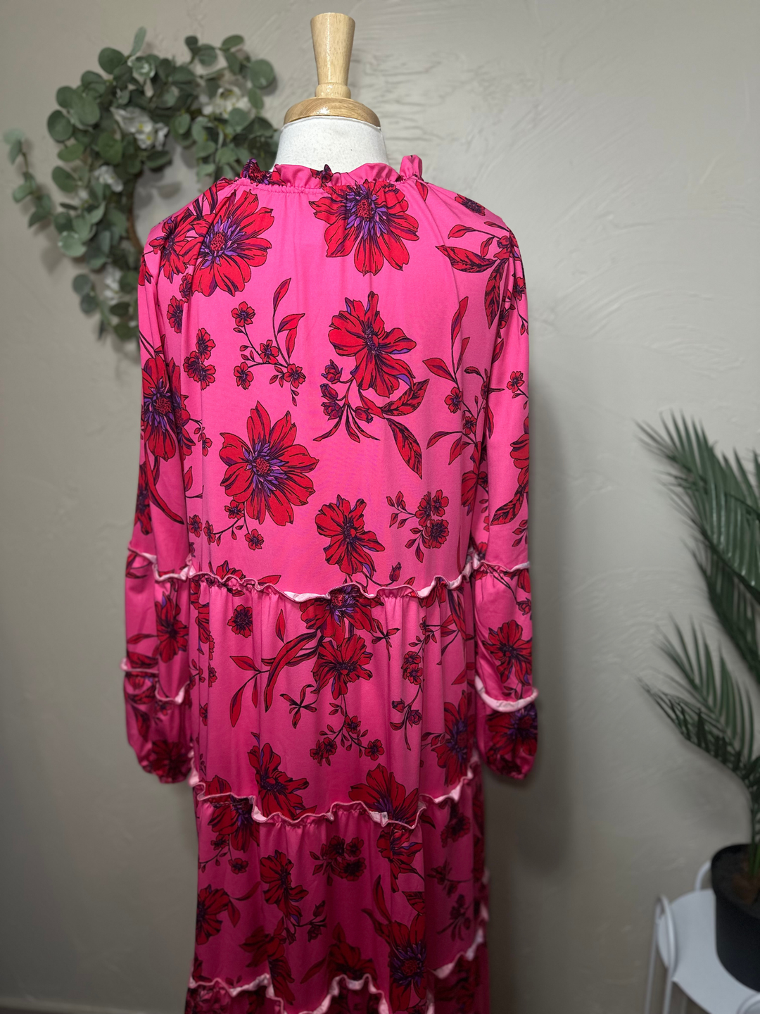 Liza Lou's Pink Floral Dress